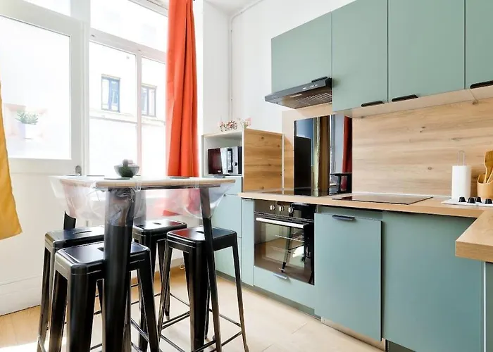 Modern 1br Flat In The Heart Of Apartmán Lille